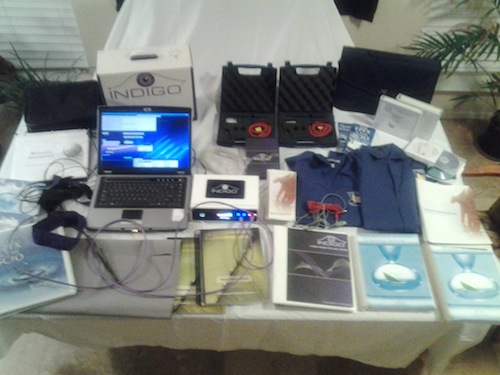 The amazing Quantum Biofeedback Indigo, along with everything else in this listing