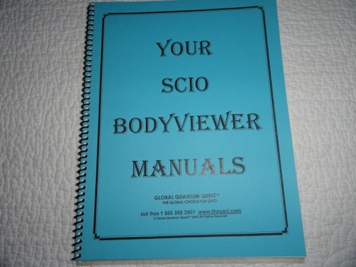 The SCIO EPFX Bodyviewer manuals