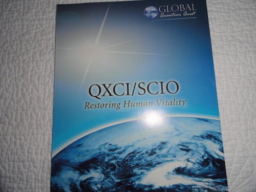Global Quantum Quest Brochure - QXCI/SCIO: Restoring Human Vitality
